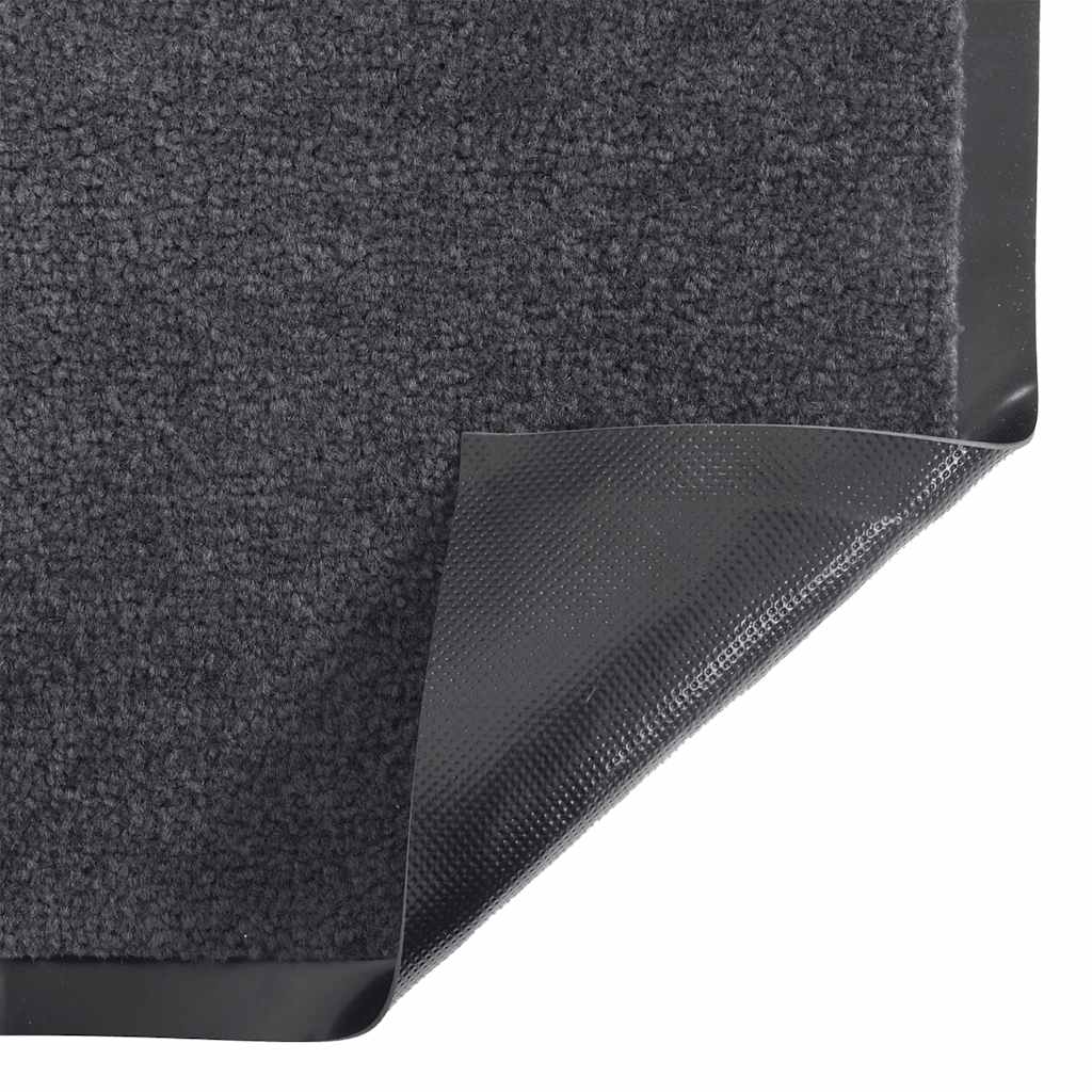 Deurmat 90x150 cm antracietkleurig
