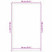 Deurmat 90x150 cm antracietkleurig