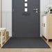 Deurmat 115x200 cm antracietkleurig