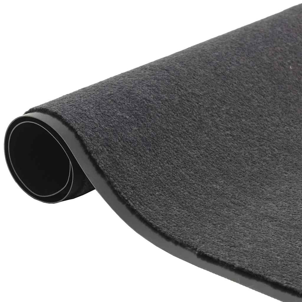 Deurmat 115x200 cm antracietkleurig