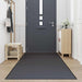 Deurmat 115x500 cm antracietkleurig