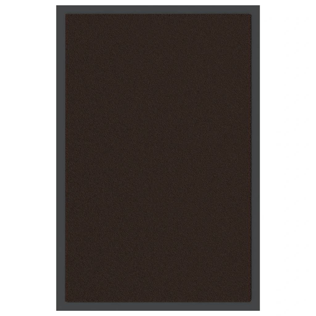 Deurmat 40x60 cm bruin