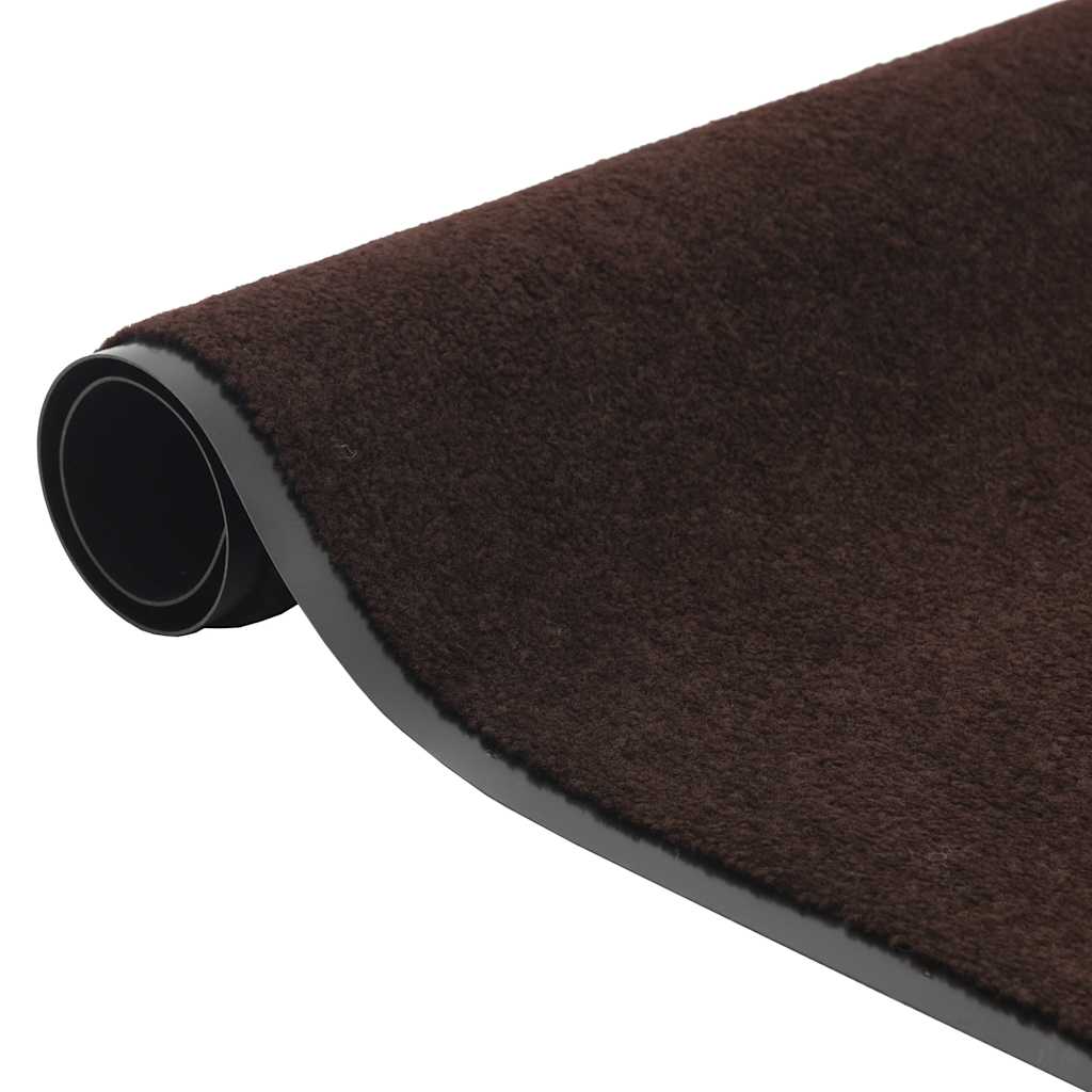 Deurmat 60x150 cm bruin