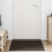 Deurmat 90x120 cm bruin