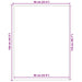 Deurmat 90x120 cm bruin