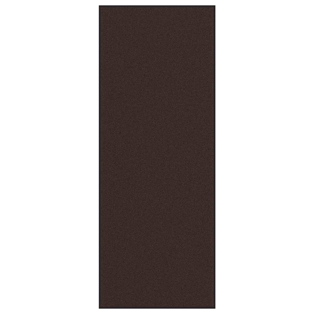 Deurmat 115x300 cm bruin