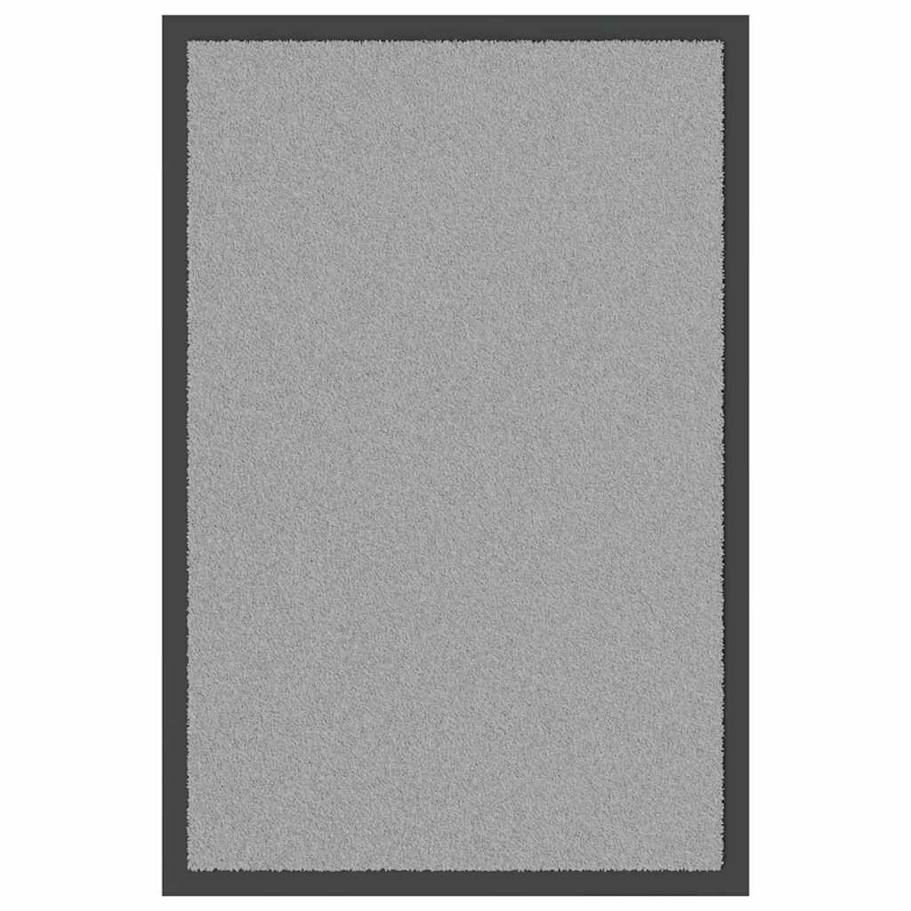 Deurmat 40x60 cm grijs