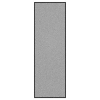 Deurmat 60x180 cm grijs