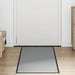 Deurmat 60x180 cm grijs
