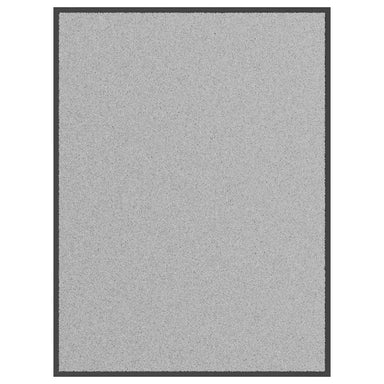 Deurmat 90x120 cm grijs