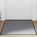 Deurmat 90x120 cm grijs