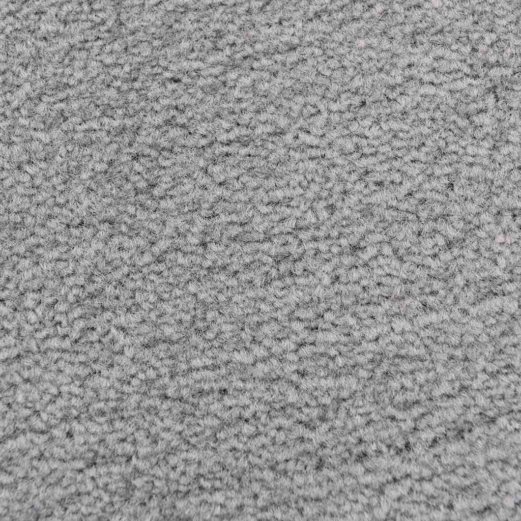 Deurmat 115x400 cm grijs