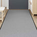 Deurmat 115x500 cm grijs