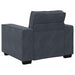 3-delige Loungeset met kussens fluweel donkergrijs