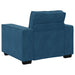 3-delige Loungeset met kussens fluweel blauw