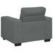 3-delige Loungeset met kussens stof donkergrijs