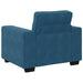 3-delige Loungeset met kussens fluweel blauw