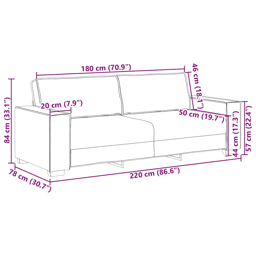 2-delige Loungeset met kussens stof donkergroen