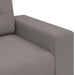 Bank 2 st Taupe Linnen-mix stof