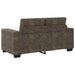 Bank 2 pcs Donkergrijs 221 x 80 x 80 cm Stof