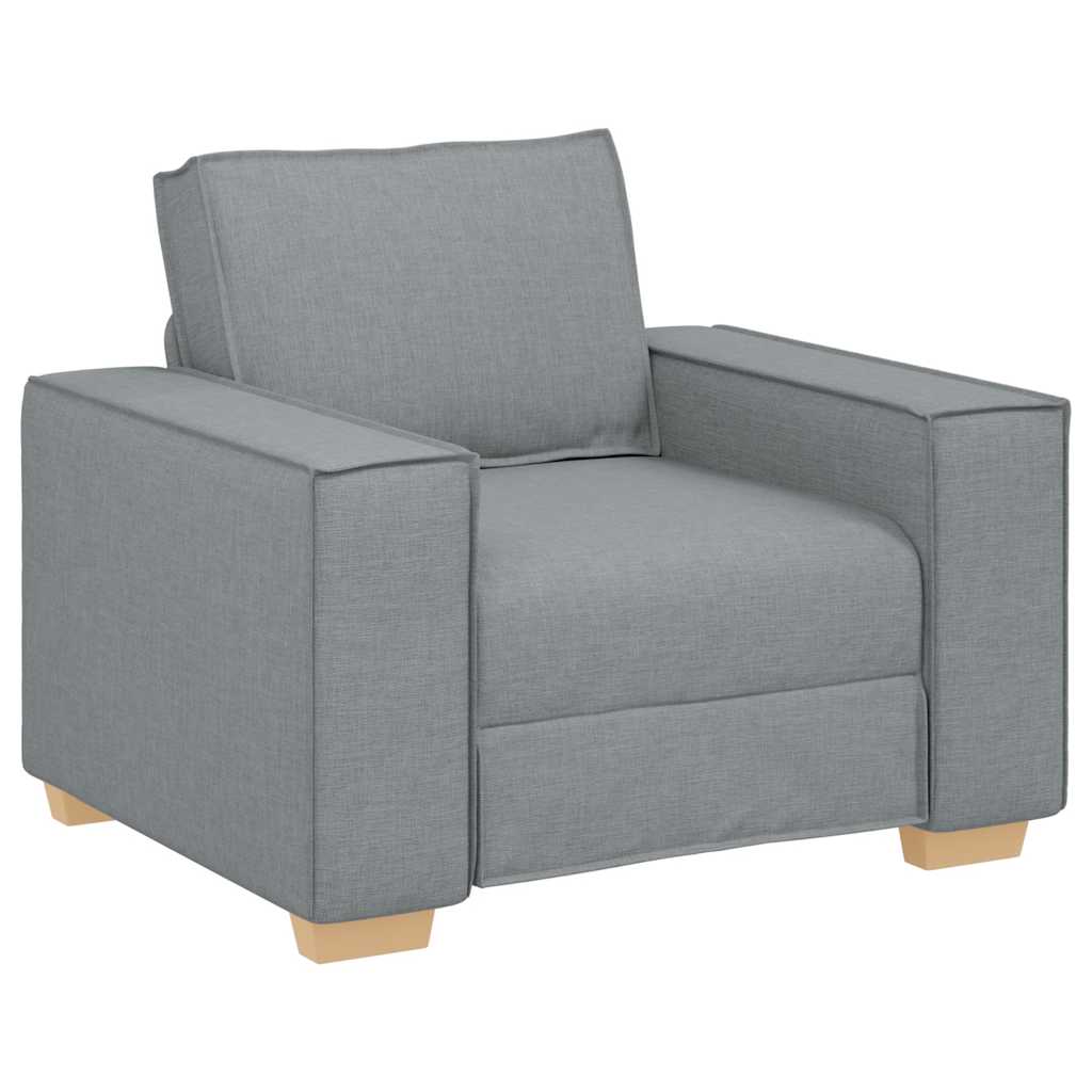 Sofa Stoel Lichtgrijs 100x78x84 cm Stof