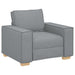 Sofa Stoel Lichtgrijs 100x78x84 cm Stof
