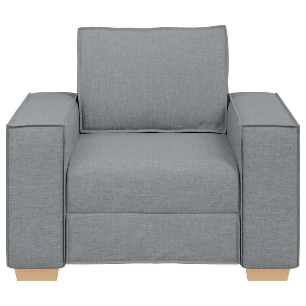 Sofa Stoel Lichtgrijs 100x78x84 cm Stof