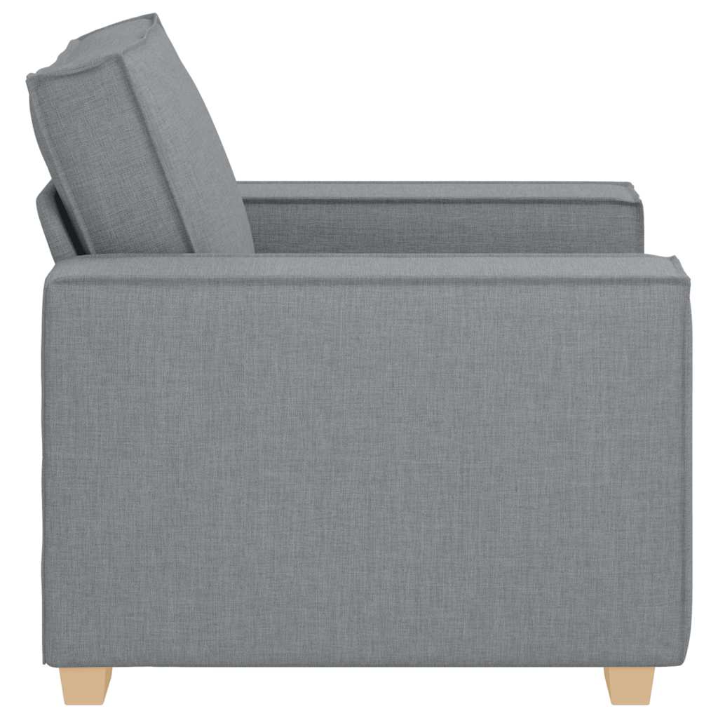 Sofa Stoel Lichtgrijs 100x78x84 cm Stof