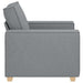 Sofa Stoel Lichtgrijs 100x78x84 cm Stof