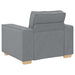 Sofa Stoel Lichtgrijs 100x78x84 cm Stof