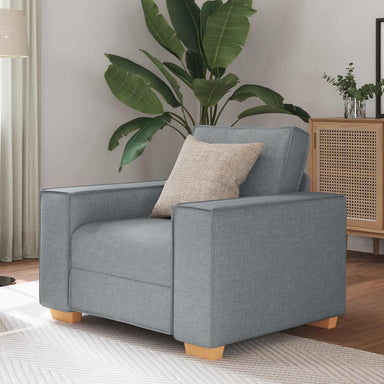 Sofa Stoel Lichtgrijs 100x78x84 cm Stof