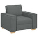Sofa Stoel Donkergrijs 60 cm Stof