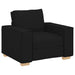 Sofa Stoel Zwart 100x78x84 cm Stof