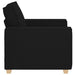 Sofa Stoel Zwart 100x78x84 cm Stof