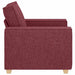 Sofa Stoel Wijnrood 60 cm Stof