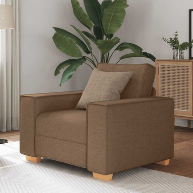 Sofa Stoel Bruin 100x78x84 cm Stof