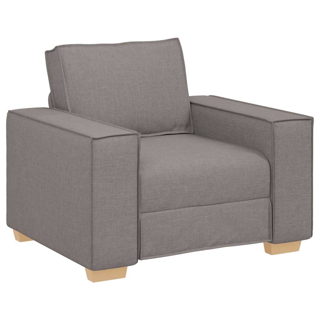 Sofa Stoel Taupe 100x78x84 cm Stof