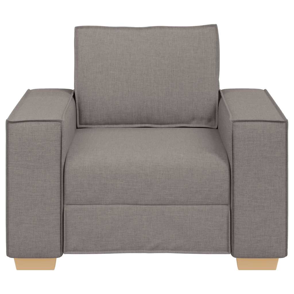 Sofa Stoel Taupe 100x78x84 cm Stof