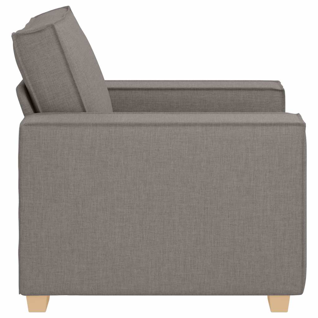 Sofa Stoel Taupe 100x78x84 cm Stof