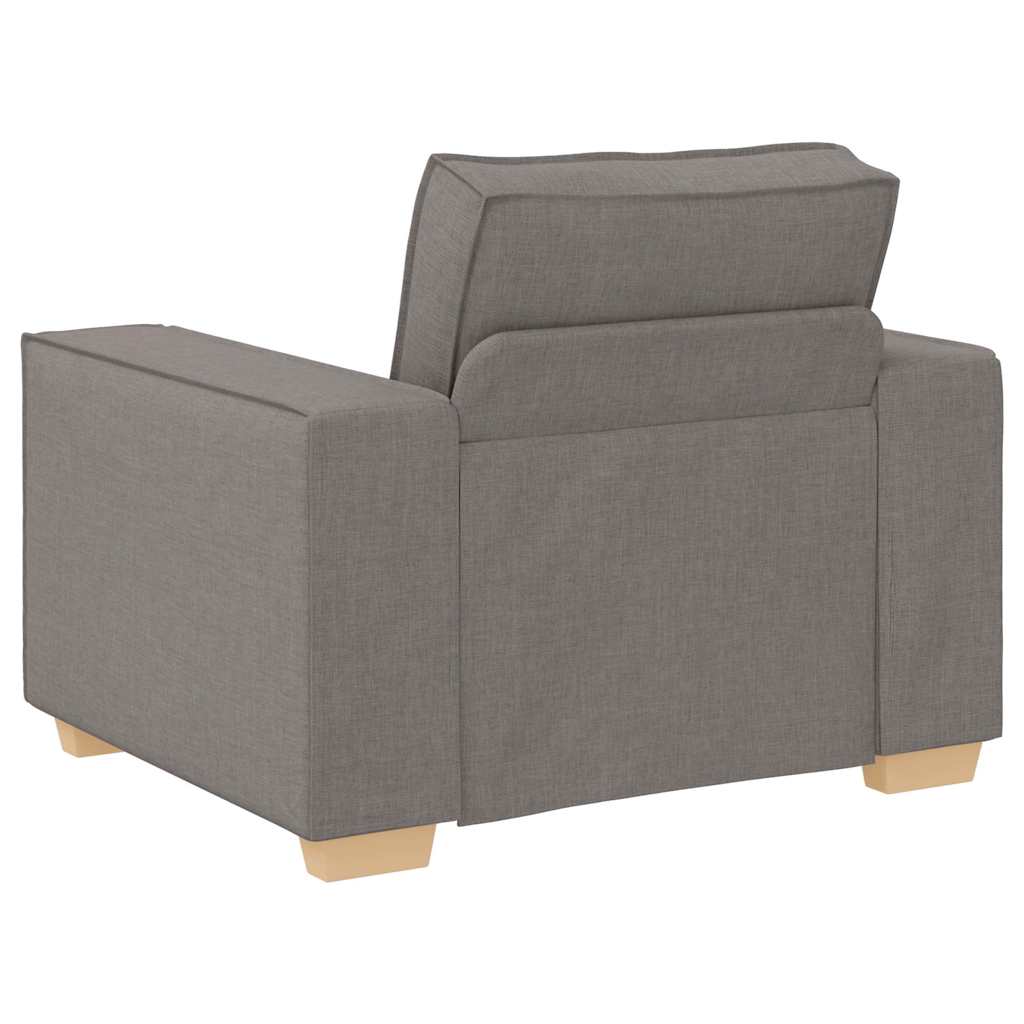 Sofa Stoel Taupe 100x78x84 cm Stof