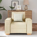Sofa Stoel Crème 60 cm Stof