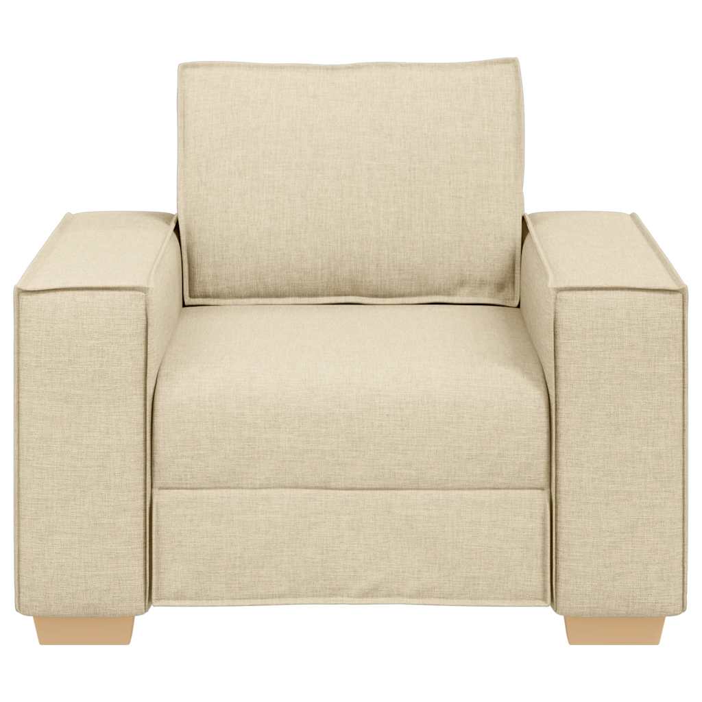 Sofa Stoel Crème 60 cm Stof