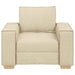 Sofa Stoel Crème 60 cm Stof