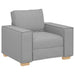 Sofa Stoel Wolk Grijs 60 cm Stof