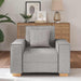 Sofa Stoel Wolk Grijs 60 cm Stof