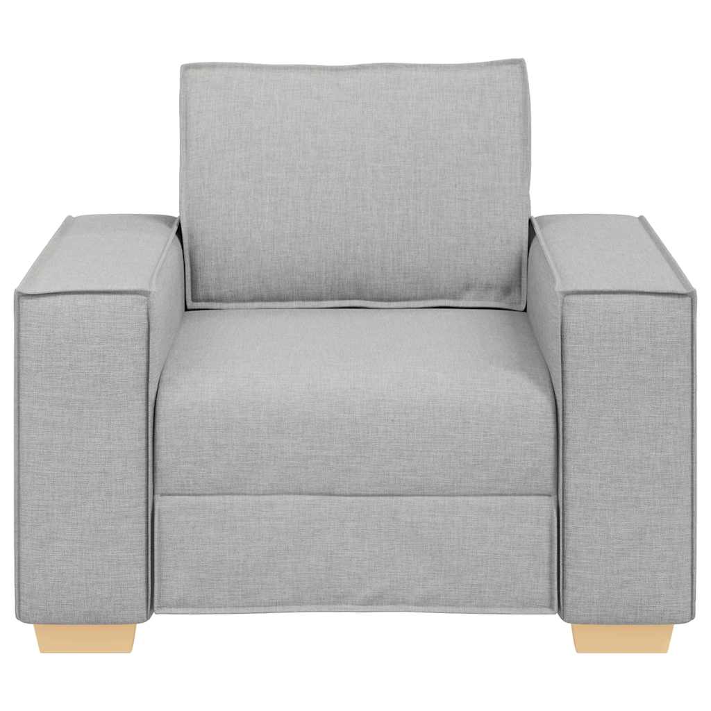 Sofa Stoel Wolk Grijs 60 cm Stof