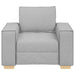 Sofa Stoel Wolk Grijs 60 cm Stof