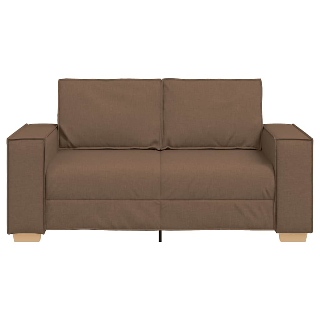 2-zitsbank Bruin 160x78x84 cm Stof
