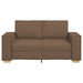 2-zitsbank Bruin 160x78x84 cm Stof