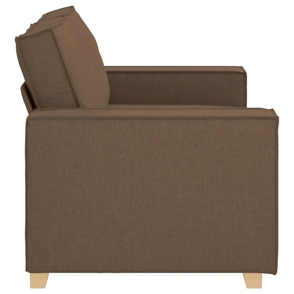 2-zitsbank Bruin 160x78x84 cm Stof